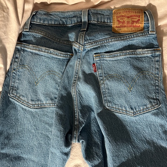 Levi’s blue 501 jeans - Picture 2 of 3